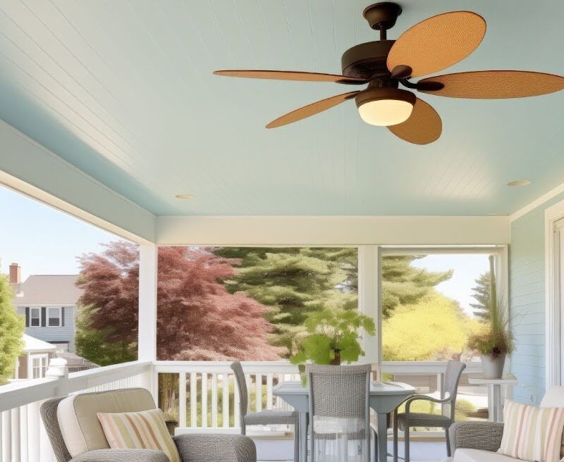 Elevate your porch with the perfect blue. Discover the history behind this beloved trend and find the best blue paint color for a porch ceiling.